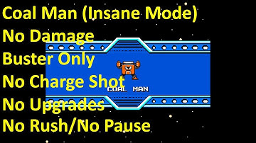 Coal Man (Insane Mode) - Perfect Run (No Damage, Buster Only) - Mega Man: Super Fighting Robot