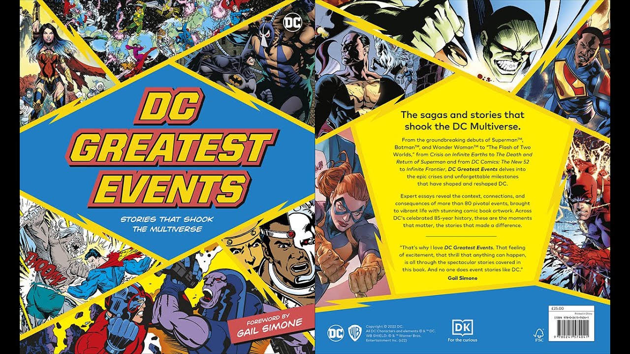 DC Greatest Events Stories that Shook the Multiverse YouTube