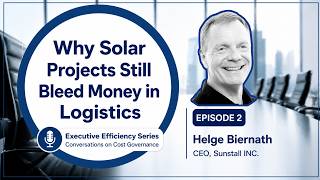 Why Solar Projects Still Bleed Money in Logistics | Helge Biernath, Sunstall
