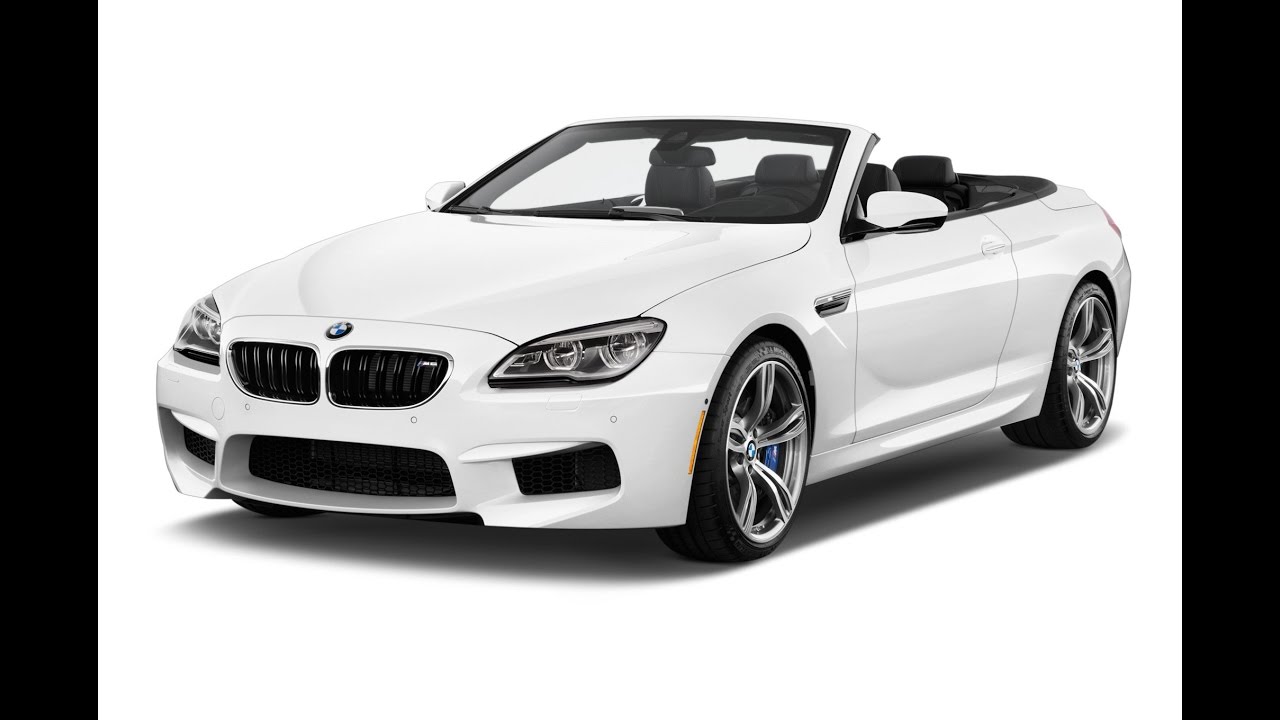 BMW-m6 на белом фоне