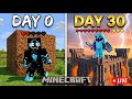 💀 Minecraft Hardcore: 0 to 30 Days! #shorts #minecraft #livestream