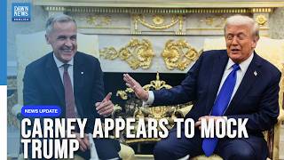 Faced With A Teleprompter Glitch, Canada PM Carney Appears To Mock US President Trump