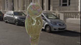 Reflection and refraction test on EEVEE