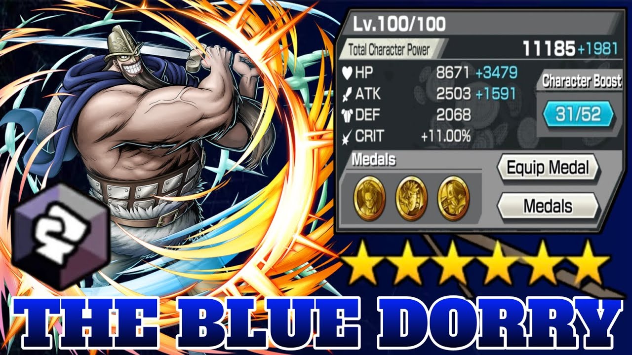 THE BLUE DORRY GAMEPLAY | ONE PIECE BOUNTY RUSH | OPBR