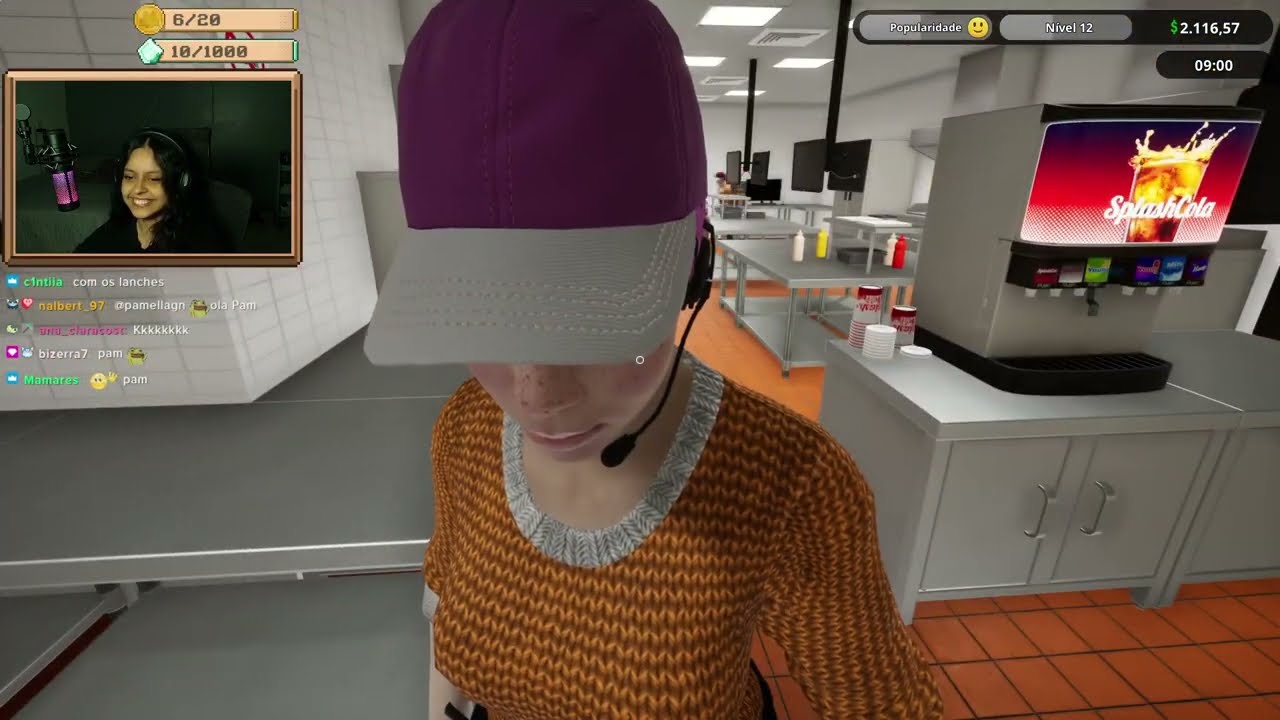 Fast Food Simulator / @livesdabeamom @MoonKase @malena010102 - Parte 2 - Choke7