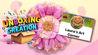 #557 Let’s unbox and create with products from Laura’s Art Corner!