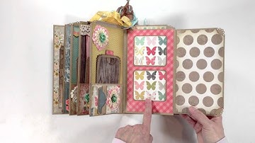 Vertical Paper Bag Mini Album Series - Final Review