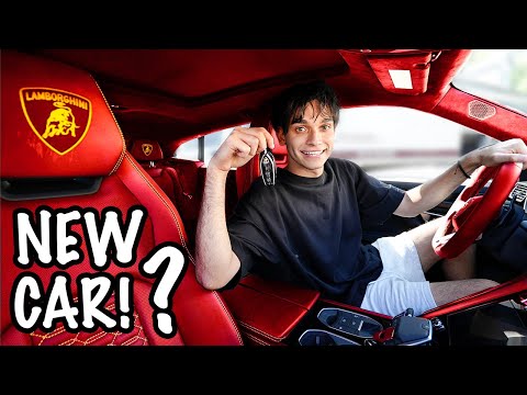 MY NEW CAR! (Lamborghini?!)