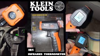 KLEIN TOOLS Infrared Thermometer IR1 Demo @KleinToolsVideo