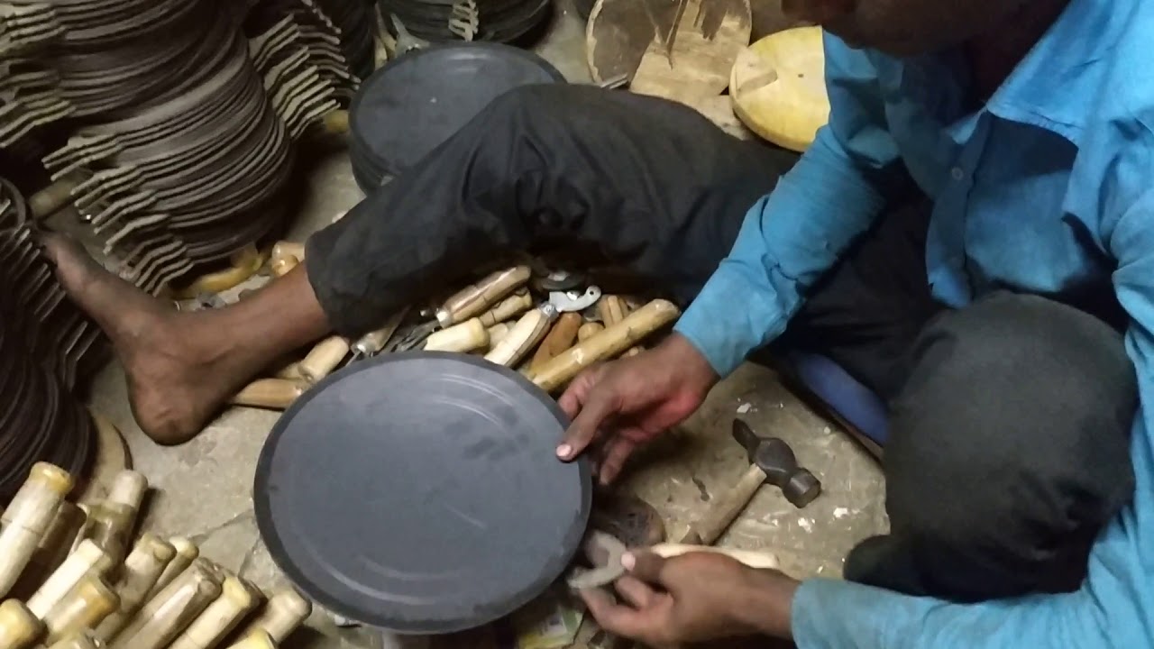 JUGAD Making roti tava on attach handle