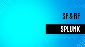 Search Factor & Replication Factor