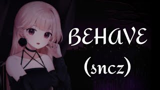 behave song with lyrics#