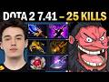 Axe Dota 2 7.41 with 25 Kills and Crimson - Dota Gameplay