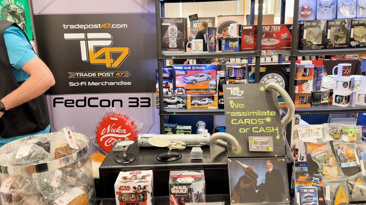 Unser Besuch der FedCon 33 mit unserem Sci-Fi Merchandise Shop