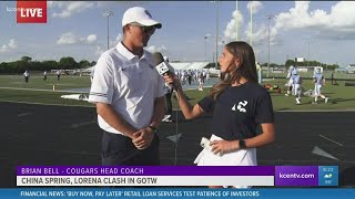 6 Sports Weekend Anchor Niki Lattarulo speaks with China Spring Head Coach Brian Bell