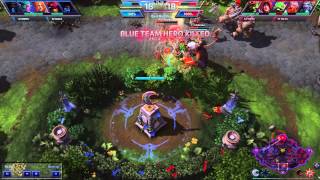 Amazing double kill from across the map as Tyrande!