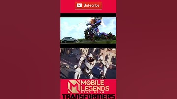 MLBB x Transformers Comparison #ml #mlbb #mobilelegends #mobilelegendsbangbang #shorts #transformers