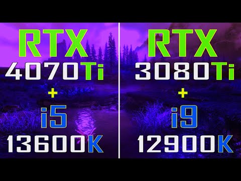 RTX 4070Ti + INTEL i5 13600K vs RTX 3080Ti + INTEL i9 12900K