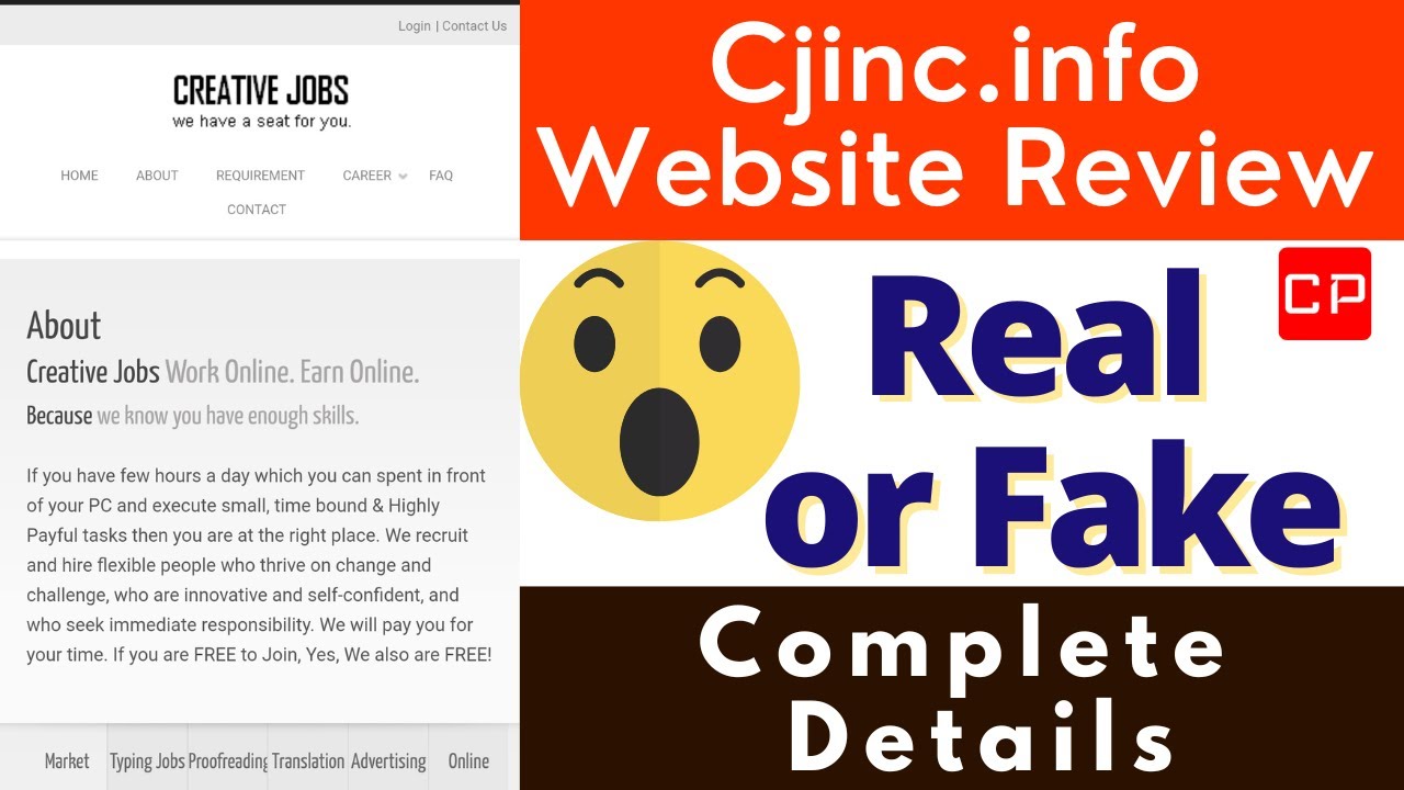 Cjinc.info Real or Fake | Cjinc.info Payment Proof | Cjinc.info Review |  Scam or Legit| Cjinc Survey - YouTube