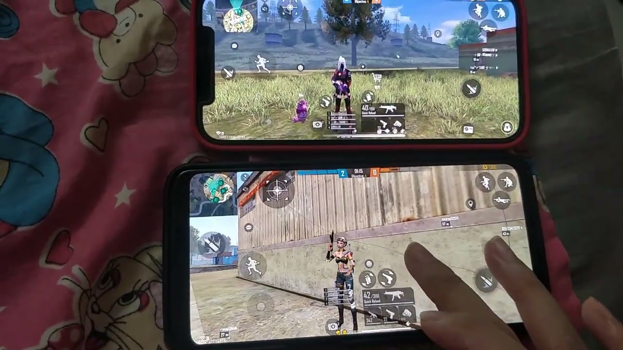 Which device is faster - iPhone 12 vs OnePlus 6T | Free fire game test Which Phone is best for game