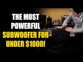 The Most Powerful Subwoofer for Under $1000! - Warren Huart: Produce Like A Pro