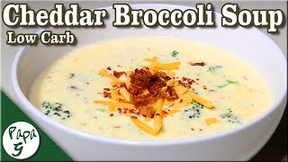 Thick and Creamy Cheddar Cheese and Broccoli Soup – Very Easy Low Carb Keto Recipe