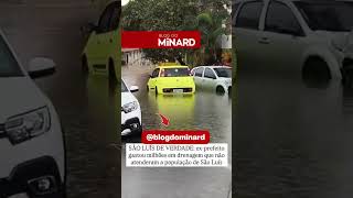 São Luís sem filtro: temporal transforma ruas em 'piscinões' apesar de milhões gastos em obras