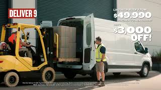 LDV Deliver 9 Large Van From $47,990 Driveaway | Tynan LDV