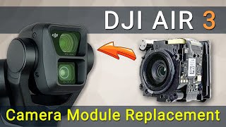 DJI Air 3 Drone: Gimbal Disassembly &amp; Camera Replacement Guide