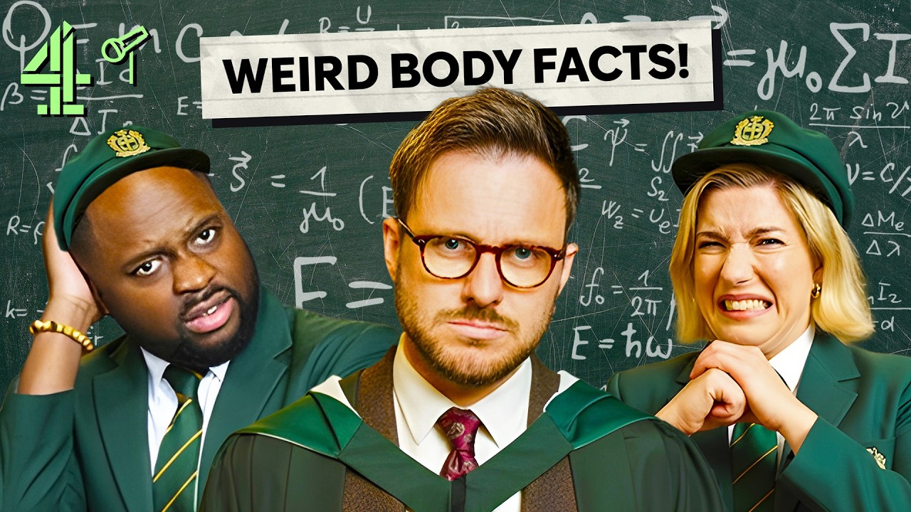 Comedians School Quiz: HUMAN BODY EDITION! | Learning by Numbers