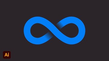 Infinity Logo Design In Adobe Illustrator cc 2022 | Tutorial