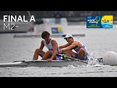 2025 World Rowing Under 19 Championships - Under 19 Men's Pair A-Final