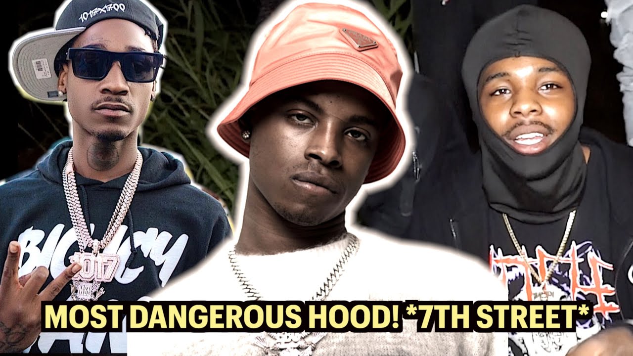 LIL DOUBLE 00 MOST DANGEROUS HOOD IN THE US! *7TH STREET* PT. 1 YouTube