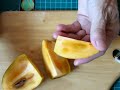 渋柿の渋抜き（あおし柿の作り方） How to remove the astringent taste of astringent persimmon