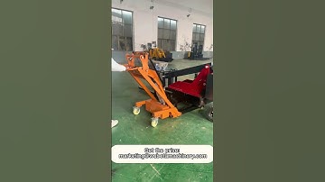 Portable manual forklift,hand lift truck easy to operate