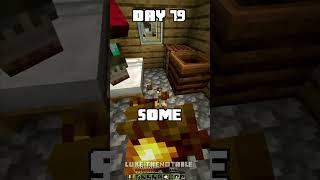 100 Days - [Minecraft Shorts] - Day 79 #minecraft #100days