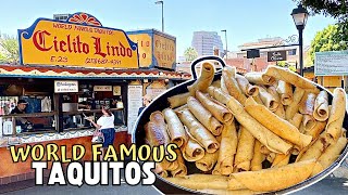 WORLD FAMOUS Beef Taquitos | ICONIC Mexican Food in Los Angeles