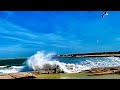 Inbound ship with rising tide - Water Displacement