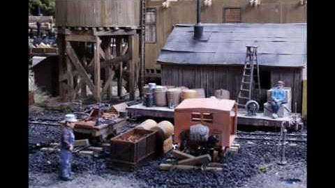 The Tall Timber Railroad. An On30 narrow gauge logging layout.