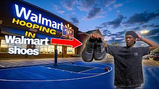 HOOPING IN Walmart shoes