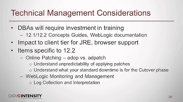 Upgrading to E-Business Suite Release 12 - 12.1.3 vs. 12.2: The Technical Trade-Offs