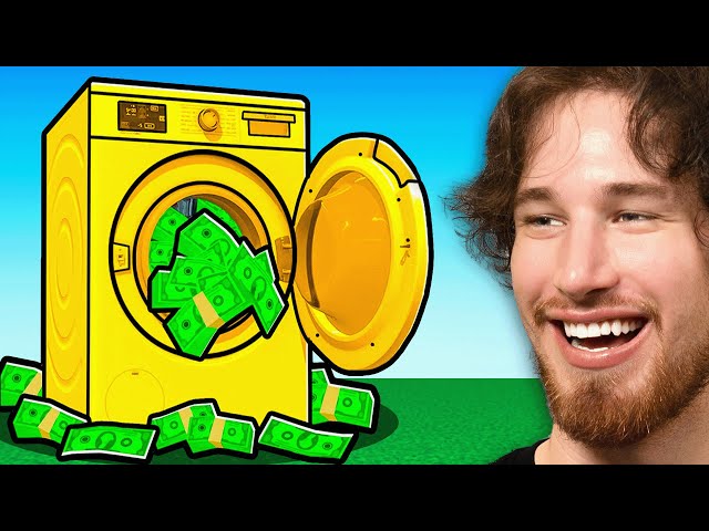 Spending $100,000 for the BEST LAUNDRY MACHINE in Roblox! class=