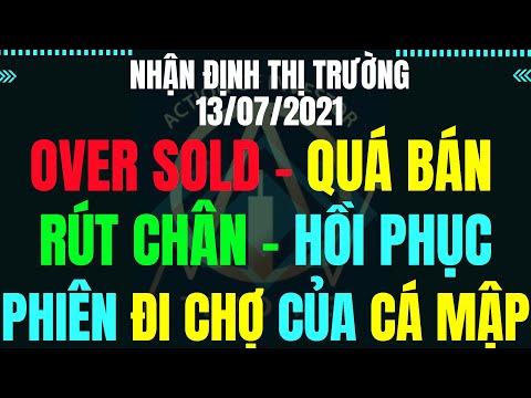 Chứng khoán hôm nay|Nhận định thị trường:13/07:Over Sold?Phiên đi chợ của NĐT Cá Mập? Chứng khoán hôm nay|Nhận định thị trường:13/07:Over Sold?Phiên đi chợ của NĐT Cá Mập?