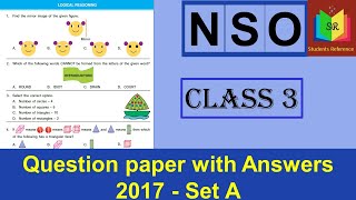 NSO Class 3 question paper 2017 Set A / NSO Class 3 question paper (2017-2018)A /Students Reference.