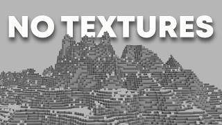 Beating Minecraft, But Textures Are Gone..