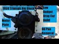 Low Budget Drag Car Build Part 11 Pulling The Oil Pan