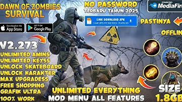 dawn of zombies survival mod apk v2.273 mod apk Free Craft, Menu, Freeze Enemy Unlimited everything