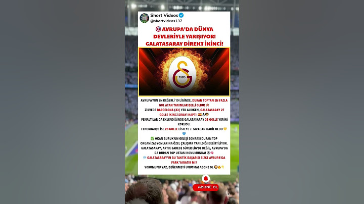 🎯 AVRUPA’DA DÜNYA DEVLERİYLE YARIŞIYOR! GALATASARAY DİREKT İKİNCİ!