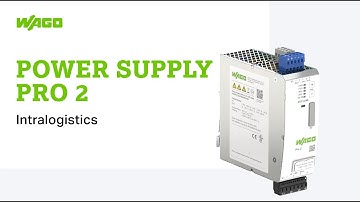WAGO PRO 2 Power Supply - Intralogistics