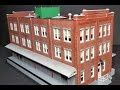 Walther's HO Scale REA Building Project Part2. Adding LED Lighting, Completion of Construction.